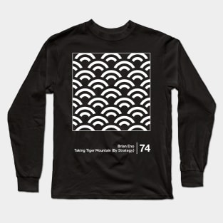 Brian Eno - Original Minimalist Graphic Artwork Design Long Sleeve T-Shirt